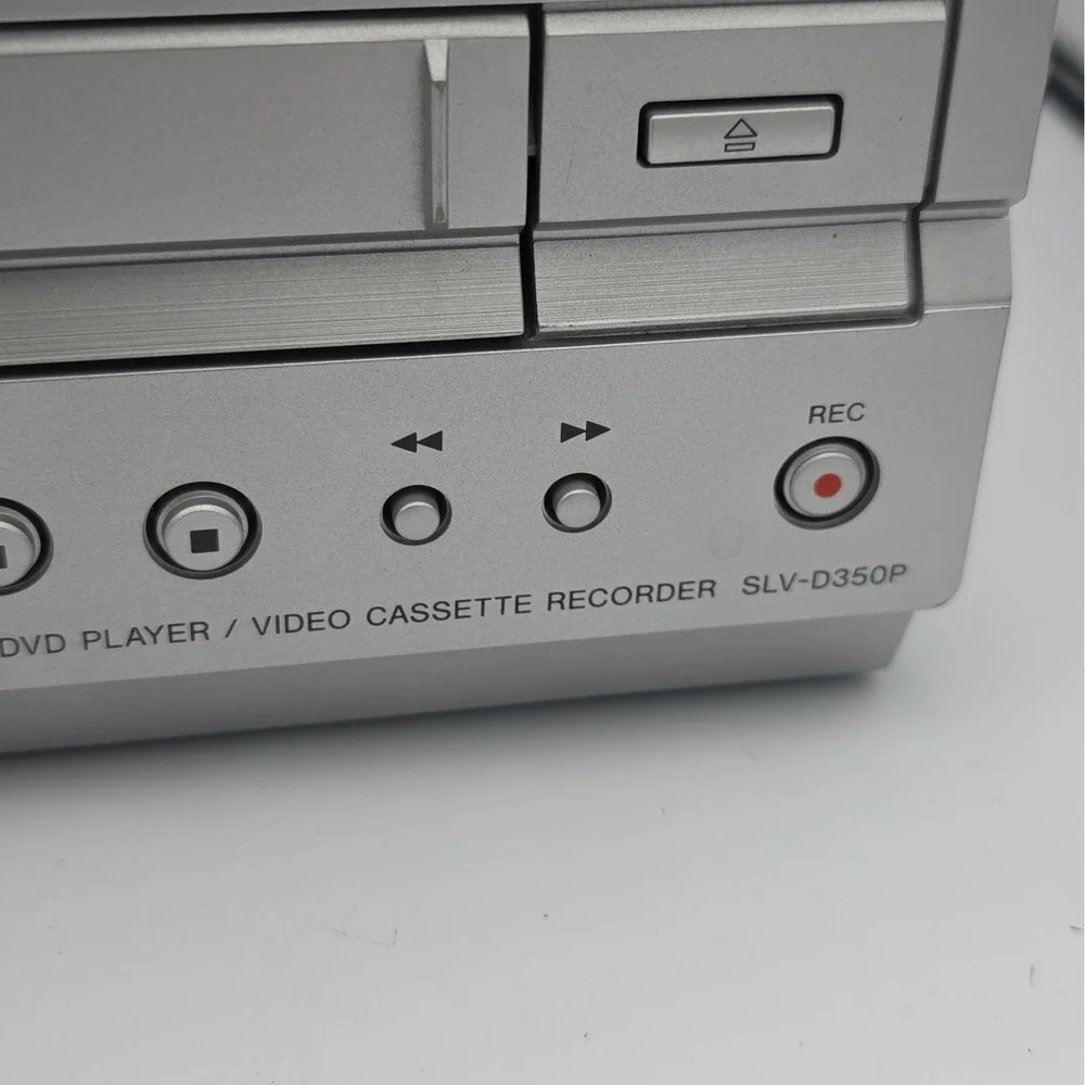 Sony SLV-D350P DVD Player VCR Combo VCR WORKS DVD Won't Work FOR PARTS ONLY